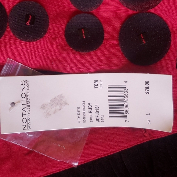 Nwt*Notations* Jacket - Picture 7 of 8